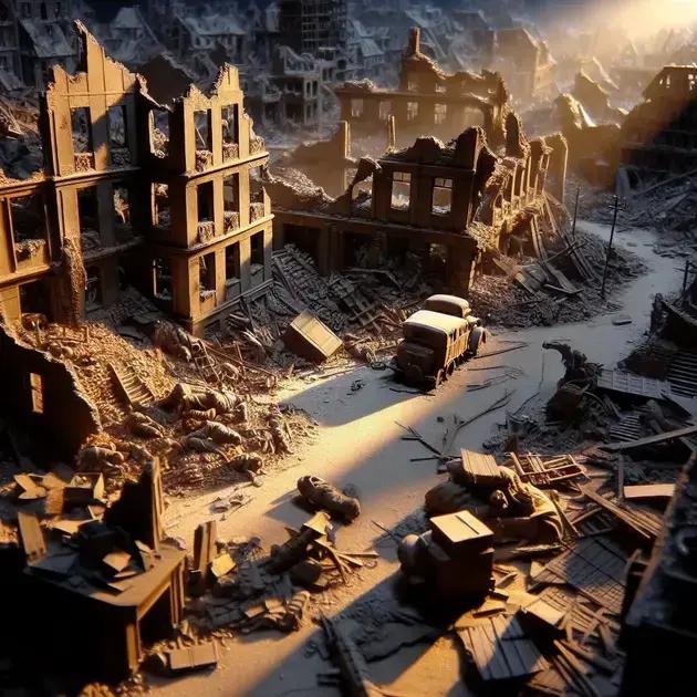 Cidades Bombardeadas Na Segunda Guerra: Como Criar Ruínas Detalhadas