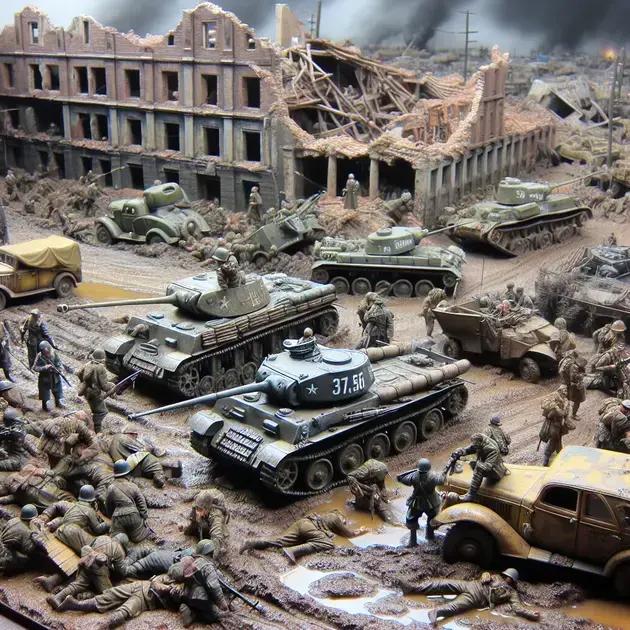 Como Construir Um Diorama Da Batalha De Stalingrado Em Escala 1:35