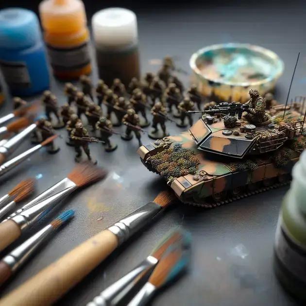 Como Fazer Pintura De Camuflagem Realista Em Miniaturas Militares