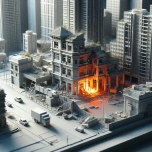 Como Simular Vidro Quebrado E Incêndios Em Prédios De Dioramas