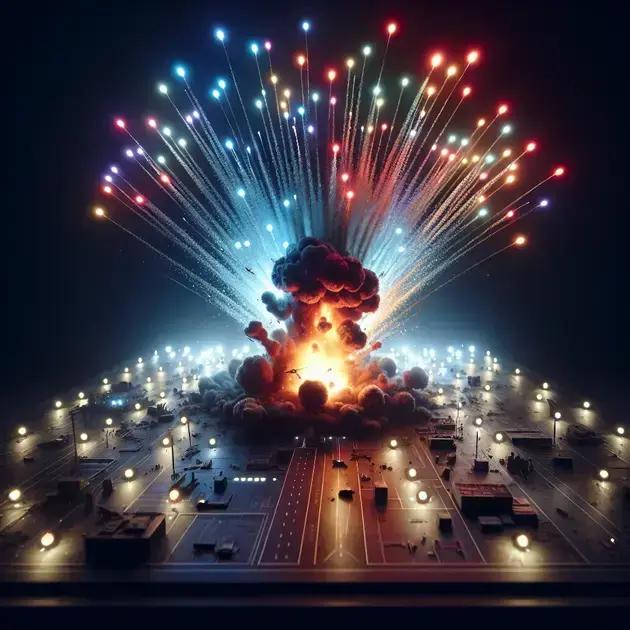 Como Usar LEDs Para Simular Explosões E Iluminação Noturna Em Dioramas