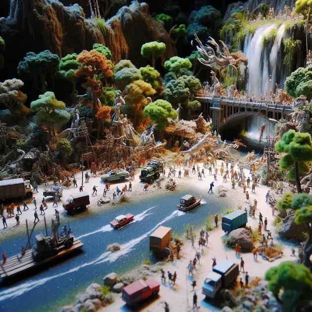 Dicas Para Fotografar Dioramas Com Realismo Usando Ângulos E Iluminação