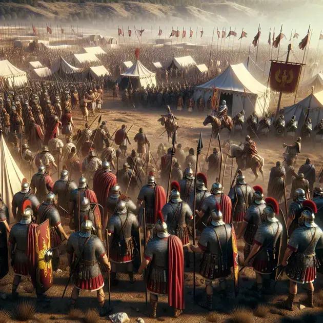 Dioramas Da Antiguidade: Representando Legiões Romanas Em Campanha