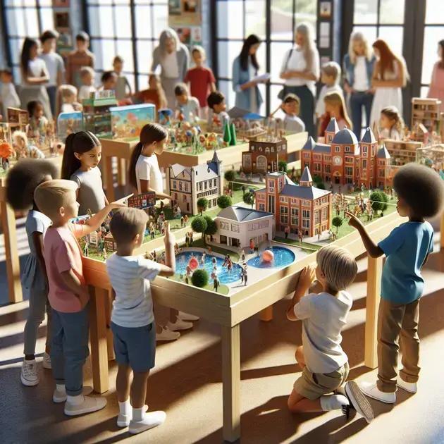 Dioramas Portáteis Para Exposições Em Escolas E Eventos Educacionais