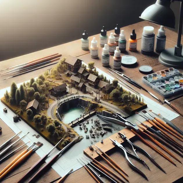 Ferramentas Essenciais Para Quem Monta Dioramas Em Casa