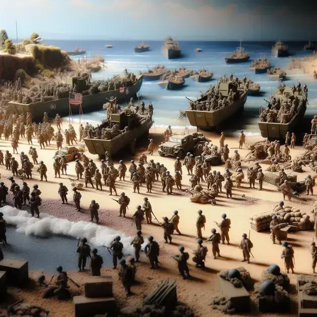 Recriando O Dia D: Dicas Para Montar A Praia Da Normandia Em Miniatura