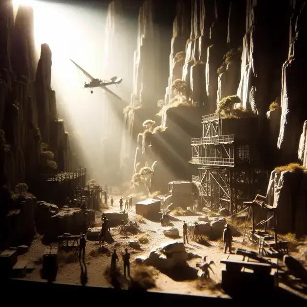 Técnicas De Iluminação Para Criar Ambiente Dramático Em Dioramas