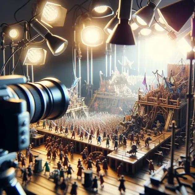 Utilizando Dioramas Para Criar Cenas Em Stop Motion Com Figuras Animadas